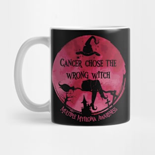 Witch Burgundy Multiple Myeloma Cancer Mug